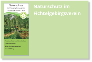 Naturschutz im  Fichtelgebirgsverein