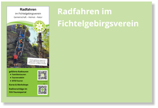 Radfahren im Fichtelgebirgsverein