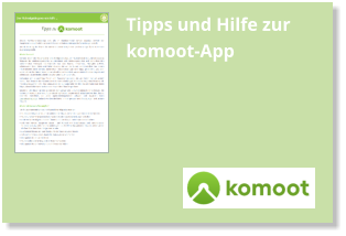 Tipps und Hilfe zur komoot-App
